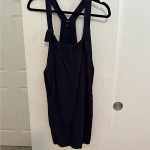 Forever 21 Deep Blue Garment Dress